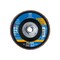 Pferd 4-1/2" x 5/8-11 Thd. POLIFAN Flap Disc - Z PSF STEELOX, Zirconia, 40 Grit, Conical 62071 - alternate 3